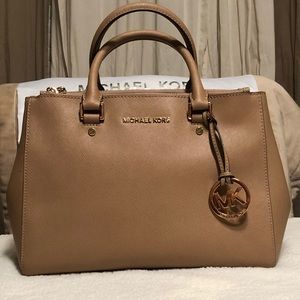 Michael Kors Sutton Medium Satchel Handbag